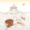 Leinwand Playful Circus II 30 x 40 cm