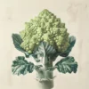 Leinwand Romanesco Green 30 x 30 cm
