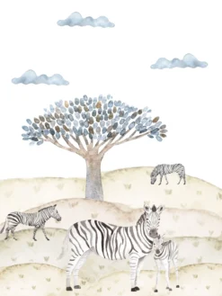 Leinwand Safari Squad III 30 x 40 cm