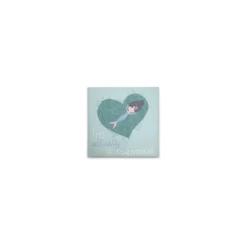 Leinwand Seafriends I 30 x 30 cm