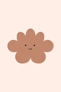 Leinwand Simple Cloud 30 x 45 cm