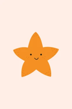 Leinwand Simple Star 30 x 45 cm