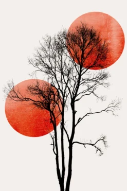 Leinwand Sun & Moon 30 x 45 cm