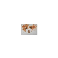 Leinwand Watercolor Face I 45 x 30 cm