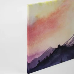Livingwalls Leinwand, Berge, Himmel, 90x60 cm DD120293