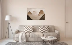Livingwalls Leinwand, Berge, Vögel, 90x60 cm DD120297