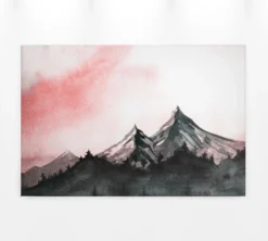 Livingwalls Leinwand, Berglandschaft, Himmel, 90x60 cm DD120294