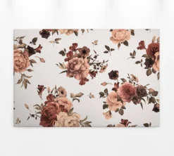 Livingwalls Leinwand, Blumen, Blätter, 90x60 cm DD120261