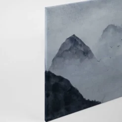 Livingwalls Leinwand, Gebirge, Vögel, 90x60 cm DD120296