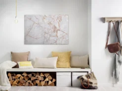 Livingwalls Leinwand, Marmorierung, 90x60 cm DD120278