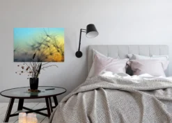 Livingwalls Leinwand, Pusteblume, Sonnenuntergang, 90x60 cm DD120284