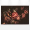 Livingwalls Leinwand, Rosen, Hortensien, 90x60 cm DD120252