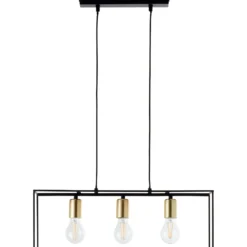 Pendelleuchte Amber - Metall Gold