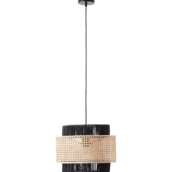 Pendelleuchte Anastasia - Rattan Braun