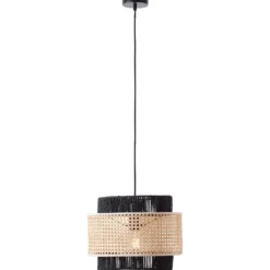 Pendelleuchte Anastasia - Rattan Braun