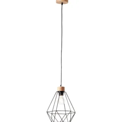 Pendelleuchte aus Holz - Fine - Braun