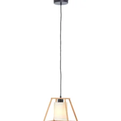 Pendelleuchte Henning - Holz Braun