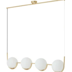Pendelleuchte Ian - Glas Gold