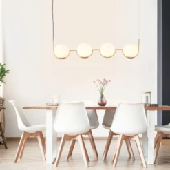 Pendelleuchte Ian - Glas Gold
