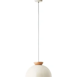 Pendelleuchte Lorena - Holz Beige