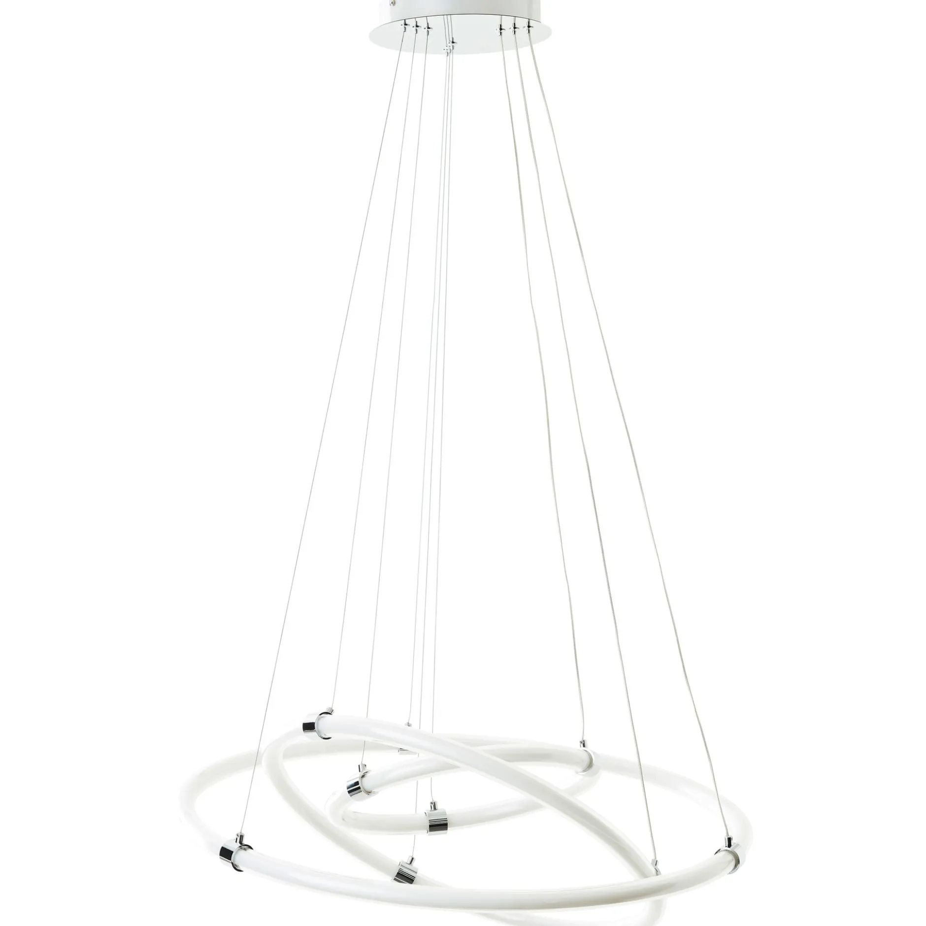 Pendelleuchte Mariam - Chrom Metallic