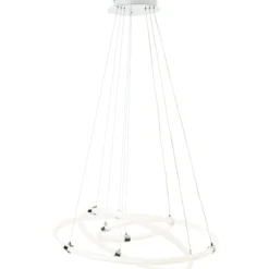 Pendelleuchte Mariam - Chrom Metallic