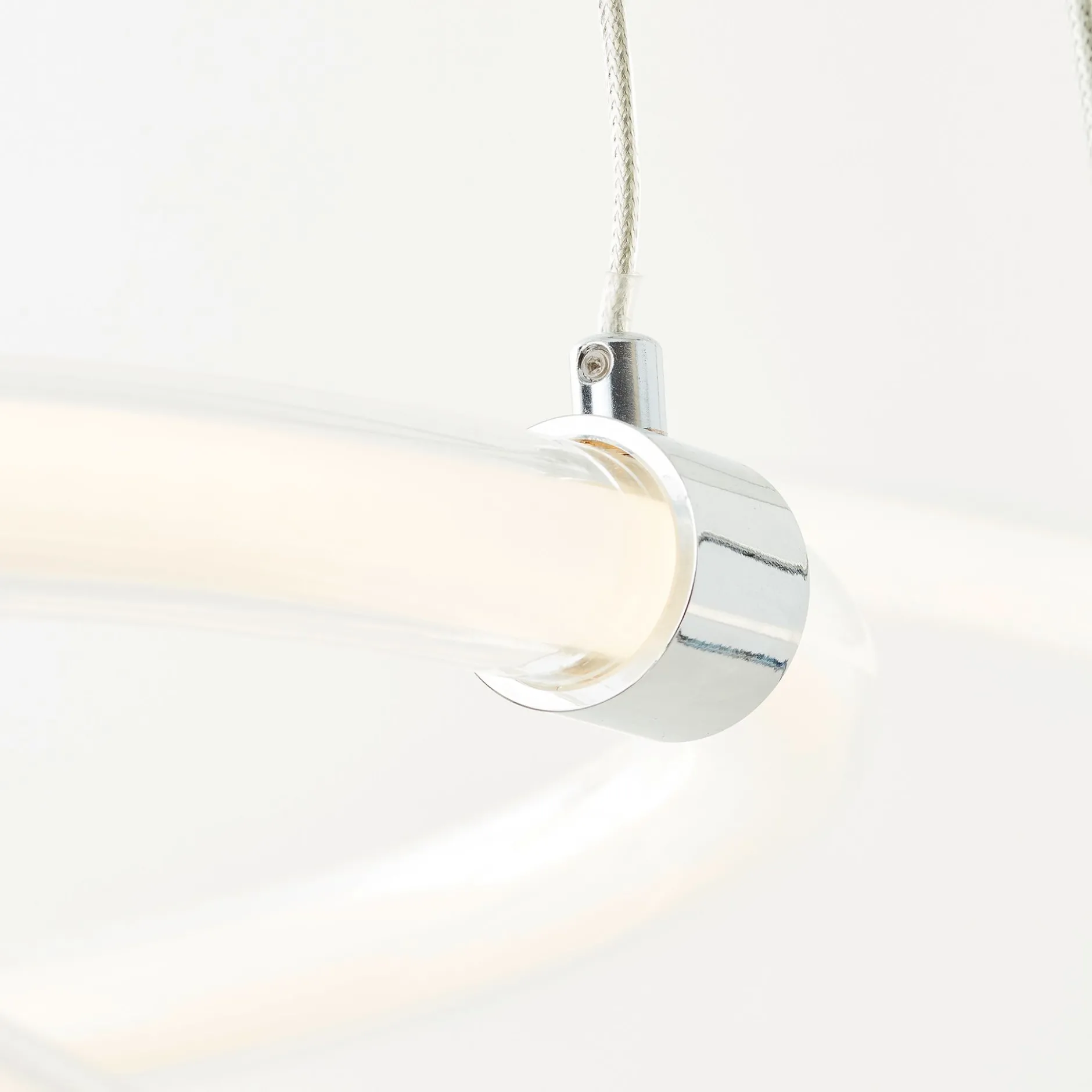 Pendelleuchte Mariam - Chrom Metallic