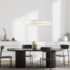 Pendelleuchte Marleen - Chrom Metallic