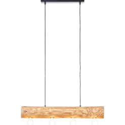 Pendelleuchte Samuel - Holz Braun