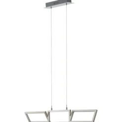 Pendelleuchte Sia - Metall Metallic