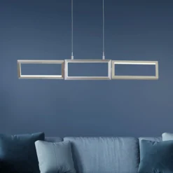 Pendelleuchte Sia - Metall Metallic