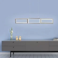 Pendelleuchte Sia - Metall Metallic