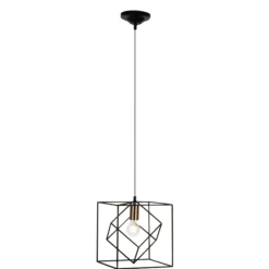 Pendelleuchte Simon - Metall Metallic