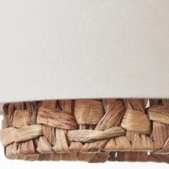 Pendelleuchte Till - Textil Braun