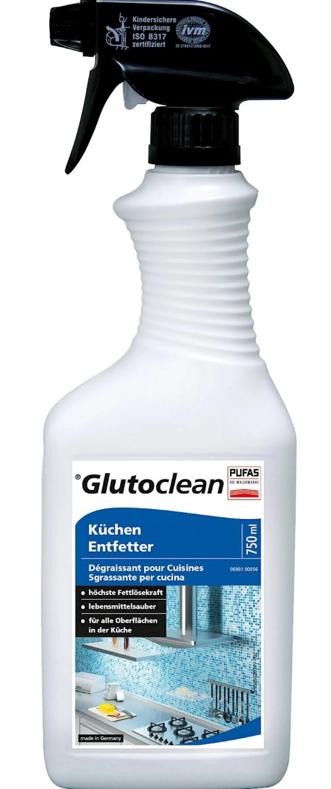 Pufas Glutoclean Küchen-Entfetter 750 ml