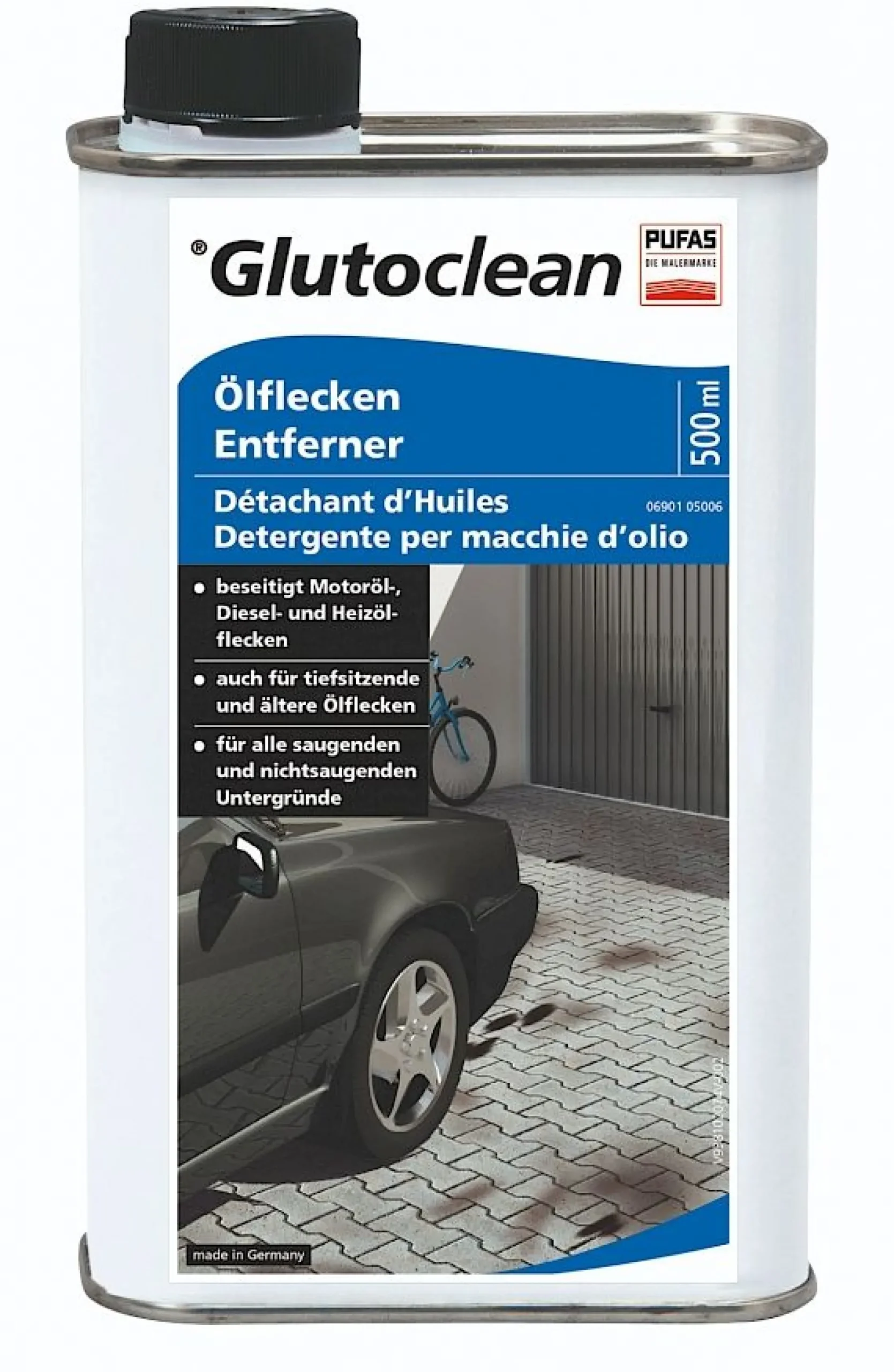 Pufas Glutoclean Ölflecken-Entferner 500 ml