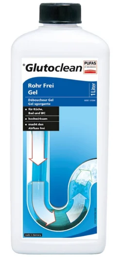 Pufas Glutoclean Rohr Frei Gel 1 l