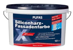 Pufas Siliconharz-Fassadenfarbe weiß 10 l