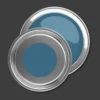 PURO Wandfarbe Blau "Ocean Blue" DD125887 1 l