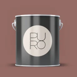 PURO Wandfarbe Braun "Rosy Beige" DD125851 1 l