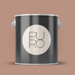 PURO Wandfarbe Braun "Rosy Beige" DD125848 1 l