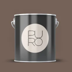 PURO Wandfarbe Braun "Soothing Brown" DD126067 1 l