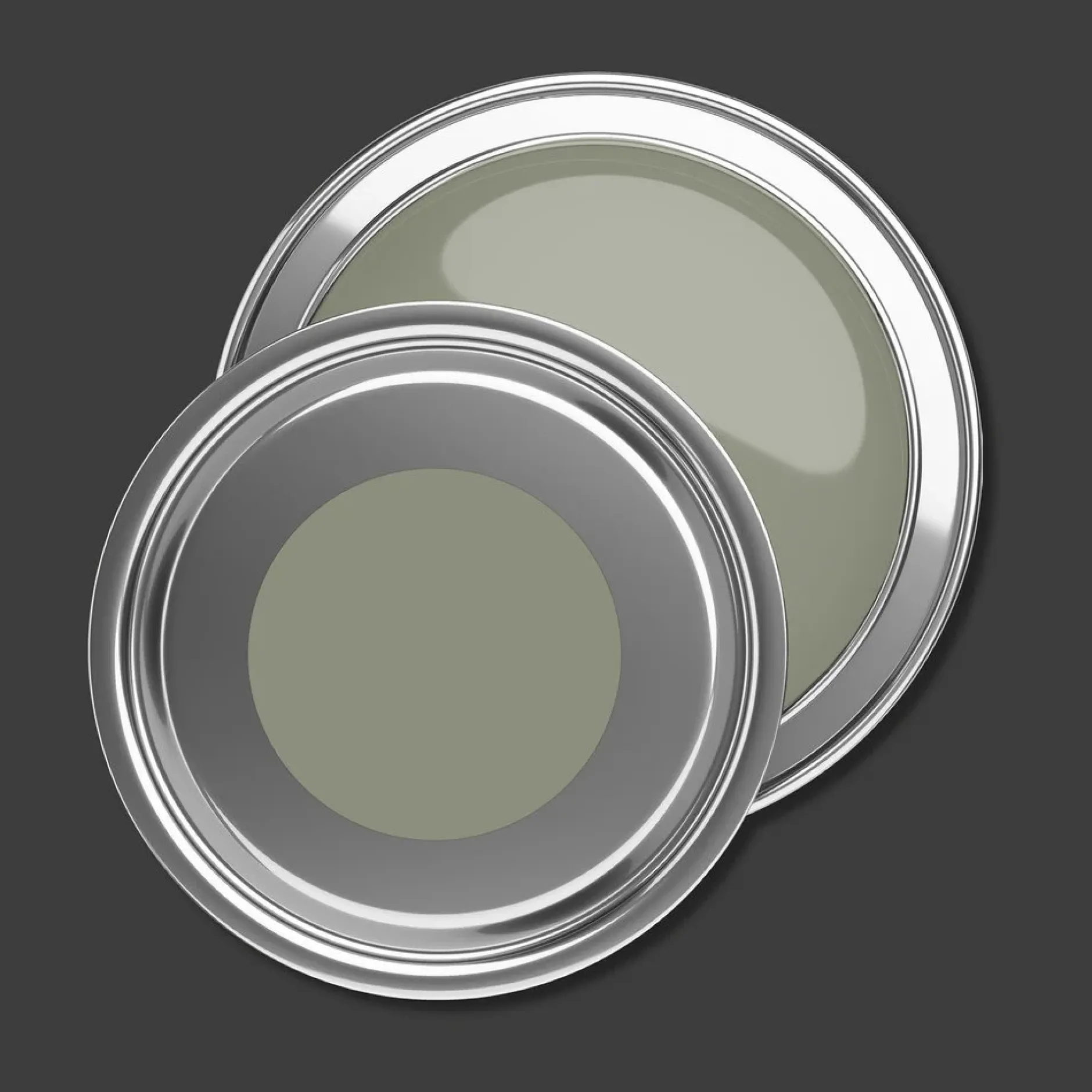 PURO Wandfarbe Grau, "Calm Taupe" DD126022 1 l