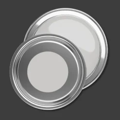 PURO Wandfarbe Grau "Cool Grey" DD125737 1 l