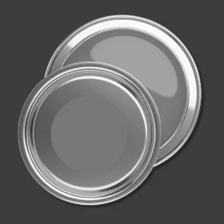 PURO Wandfarbe Grau "Cool Grey" DD125752 1 l