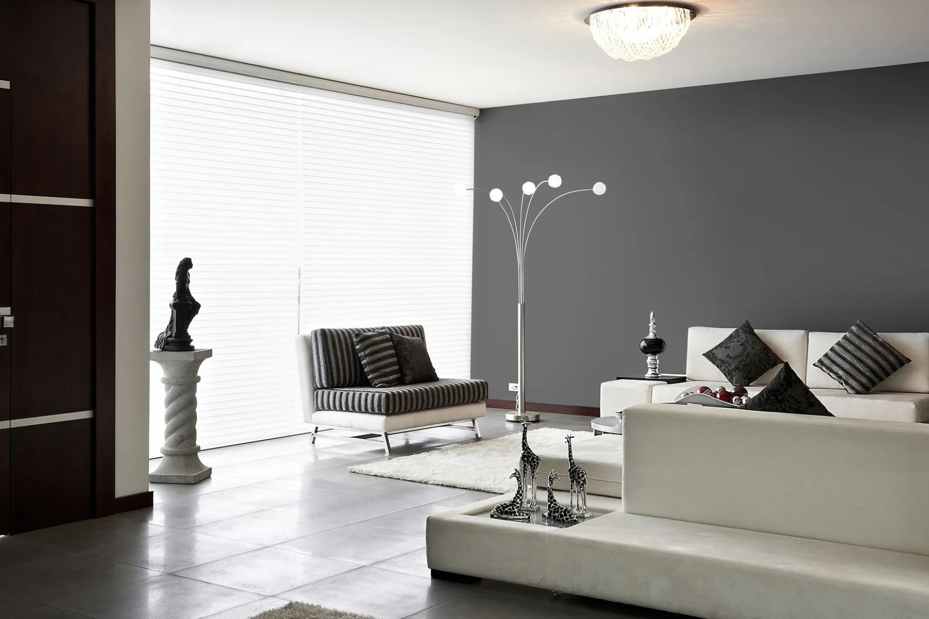 PURO Wandfarbe Grau "Cool Grey" DD125752 1 l