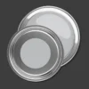 PURO Wandfarbe Grau "Cool Grey" DD125740 1 l