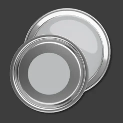 PURO Wandfarbe Grau "Cool Grey" DD125740 1 l