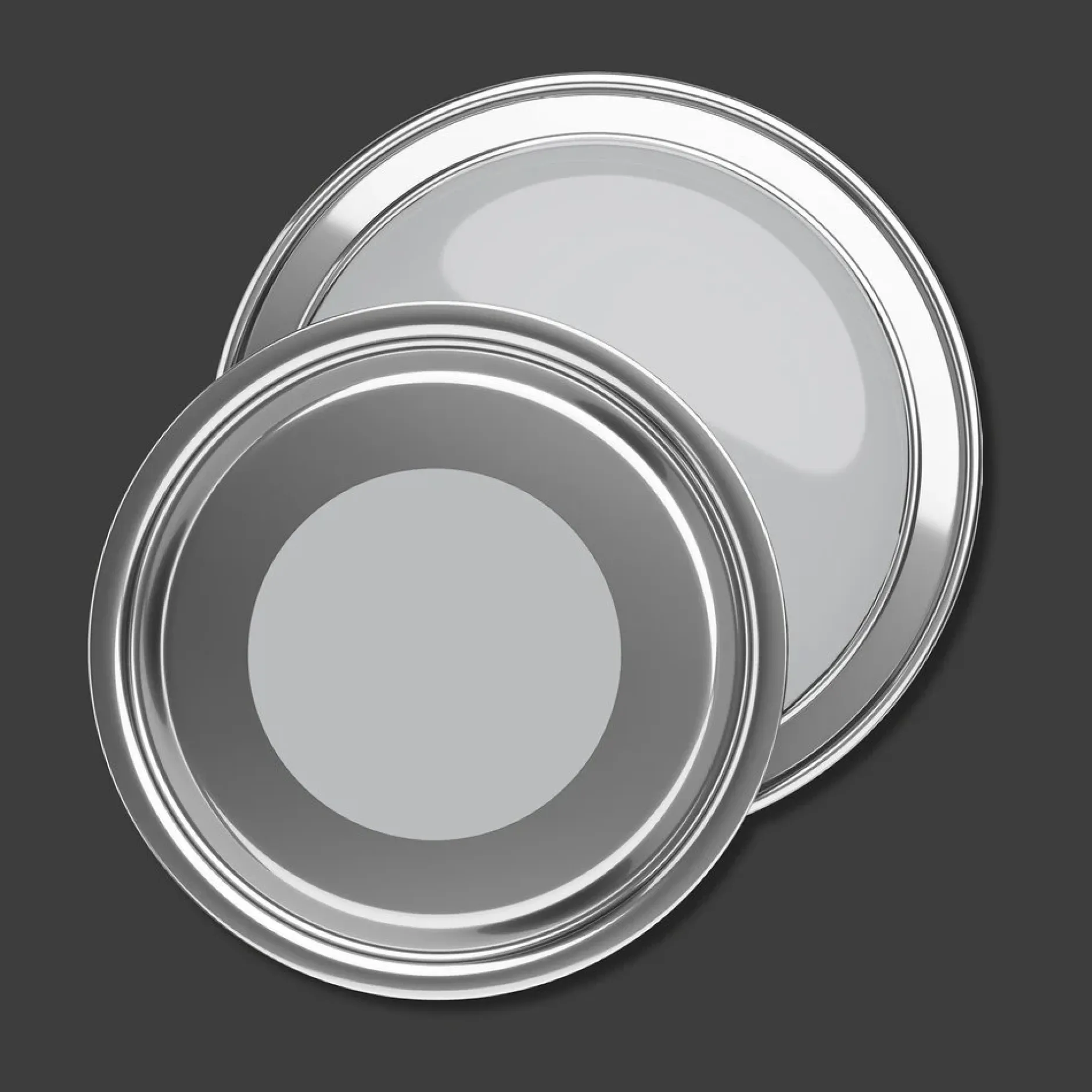 PURO Wandfarbe Grau "Cool Grey" DD125740 1 l