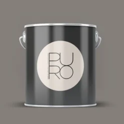 PURO Wandfarbe Grau "Creamy Grey" DD125770 1 l